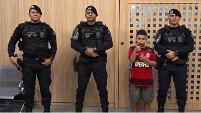 Menino de 9 anos que desapareceu é localizado pela Romu após força-tarefa noturna em Rio Verde