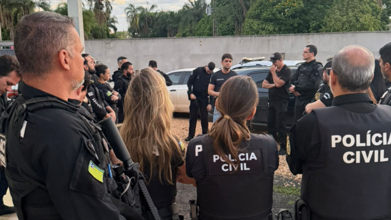 PC apreende drogas e celulares em operação contra facção suspeita de usar violência para cobrar dívidas em Edéia